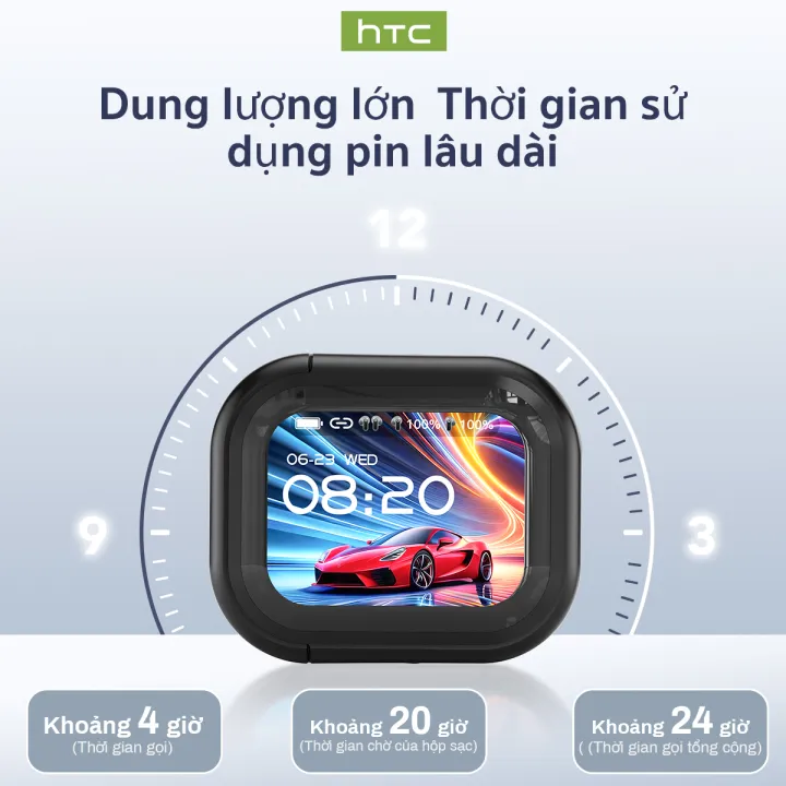 HTC NE20 AI Tai nghe dịch thuật Màn Hình LED Cảm Ứng Tai nghe Bluetooth 6.0 AI Dịch thuật thời gian thực Màn hình LED thông minh HiFi Chất lượng âm thanh Công nghệ giảm tiếng ồn | BigBuy360 - bigbuy360.vn HTC NE20 AI Tai nghe dịch thuật Màn Hình LED Cảm Ứng Tai nghe Bluetooth 6.0 AI Dịch thuật thời gian thực Màn hình LED thông minh HiFi Chất lượng âm thanh Công nghệ giảm tiếng ồn | BigBuy360 - bigbuy360.vn