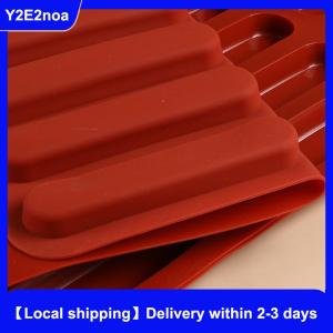 【Local shipping】 Tiramisu Finger Cookies Commercial Silicone Non-stick Diy Baking Tools For Household High Temperature Resistant 15 Die