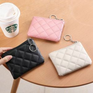 PU Leather Coin Purse Card Wallet Clutch Zipper Small Change Bag Card Holder Wallet