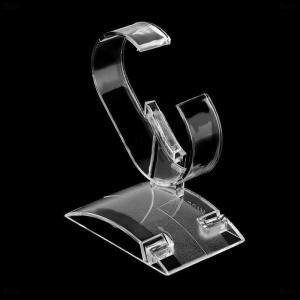[COD] Buin 1Pcs Transparent C-shaped Watch Stents ABS Luxury Watch Bracelet Jewelry Bangle Display Stand Holder