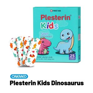 1 Box isi 25 Pcs - Onemed Plesterin Kids - Plester Luka Anak motif warna lucu [ Kyomed ]