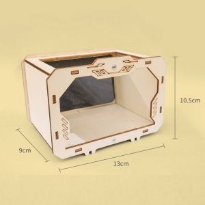 Đồ Chơi Lắp Ráp Gỗ Mô Hình Máy Chiếu 3D Hologram