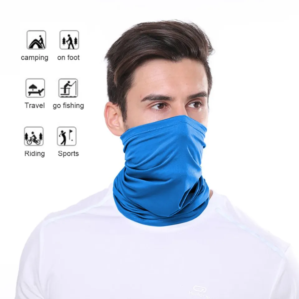 Cheap Headwear Men Mask Cover Fishing Tube Cycling Face Mask Seamless  Bandana Mask Bandana Head Scarf