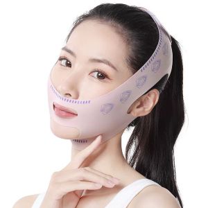 V face lift bandage for sleep Firm light lines fight slack 脸提拉绷带 紧致肌肤 淡化细纹 对抗皮肤松弛