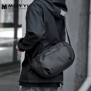 MOYYI Portable Men Sling Bag Waist Pouch Bag for Men Chest Bag Crossbody Bag 22L Messengers Bag Travel Bags Waterproof Short Trip Man Chest Bag