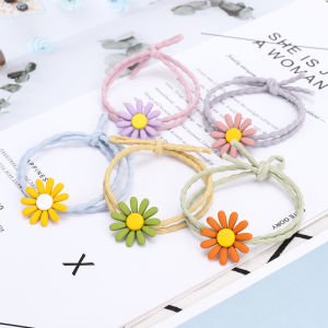 Set 5 Cột (Buộc) Tóc Hoa Cao Cấp.