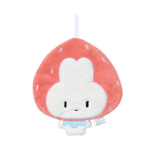 Locaupin Cute Cartoon Animal Hand Towel with Hanging Loop Soft Absorbent Fast Drying Washcloth For Kitchen Bathroom  Use