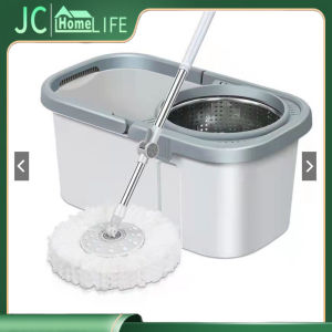 Magic Spin Mop With Spinner And Bucket Tornado Mop 360 Easy Microfiber Rotating Floor Cleaning.
