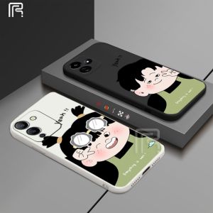 (Lokal Ready) Casing hp Infinix Hot 30i Hot 20S Note 12 G96 Note 12 Pro Hot 12 Play Hot 11 Play Hot 9 Play Hot 10 Play Hot 10S 10T Smart 6 Smart 5 Gambar Anak Laki-laki Dan Perempuan Yang Sedikit Gemuk Phone Cover