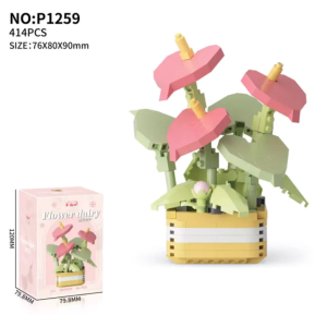 Building Block Eternal Creative Flower Educational Toy Suitable For assembled Particles Unique Gift