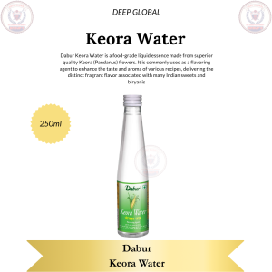 Dabur Keora Water 250ml | flavoring essence extracted from Keora flowers