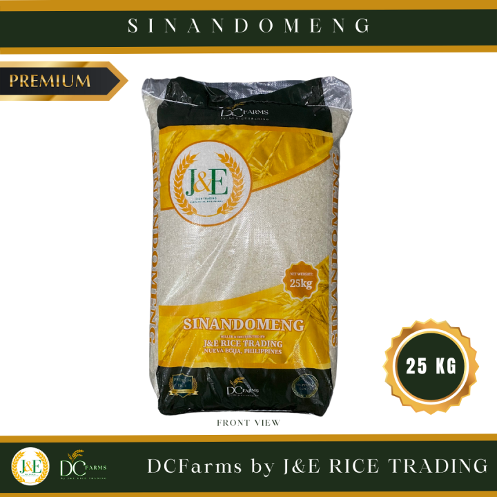 25KG SINANDOMENG RICE by J&E RICE TRADING | Lazada PH