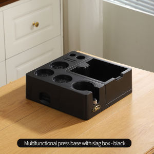 BINCOO Coffee Tamper Station Stand Portafilter Holder Knock Box Distributor Mat 51MM 58MM ABS Espresso Accessories Barista Tools