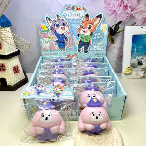 Cartoon Rabbit Squeeze Toy - TPR Stress Relief Fidget for Kids Students
