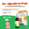 Kẽm hữu cơ nhỏ giọt từ MỸ cho bé Avisure Zio 20ml. 