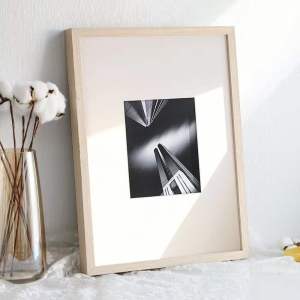 A2 A3 A4 Wooden Photo Frame Large Size Picture Frame Wall Decoration Accessories Without Mat