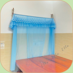 Màn Khung Xếp Gọn Ella - Trọn Bộ Màn + Khung Xếp Thông Minh - Mùng Tuyn Lạnh Cao Cấp
