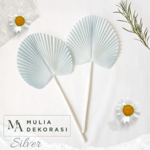 Daun Palm Plastik Tanaman Palsu Artificial Satuan Dekorasi Hiasan Rumah Engagement Wedding