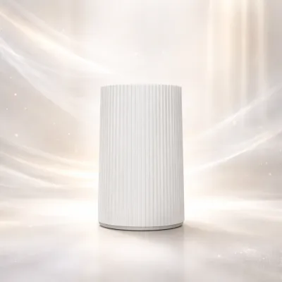 [NEW Launch] shcent Aether Aroma Nebulizer Diffuser | Waterless | Rechargeable | Quiet | Ambient Night Light | For Home | Bundled with two 10ml Hotel Essential Oil