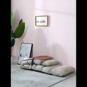 (JIJI SG) Multi-Fold Lazy Sofa Chair / (Fabric) 205 - Floor Chairs