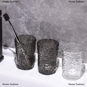 [COD] Home Fashion Plastic Mouthwash Toothbrush Cup With Handle Home Bathroom Tumblers Portable Mug Transparent Toothbrush Holder