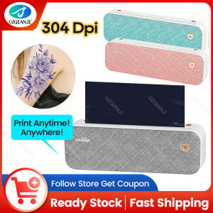 304 DPI Peripage A4 Thermal Printer 203dpi Tattoo Transfer Paper Inkless Min Portable A40 Label Maker For Mobile Document Print