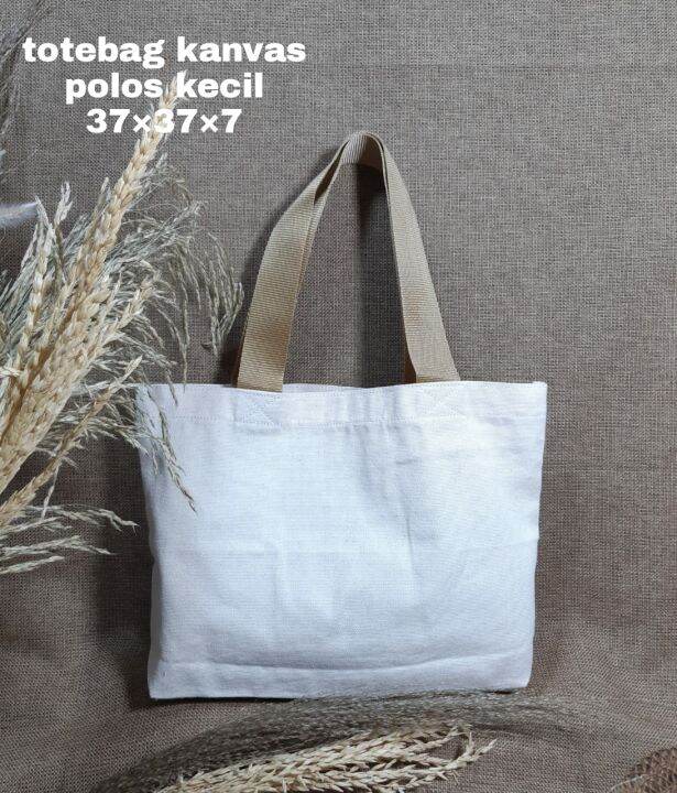 Tote bag 2025 kanvas polos