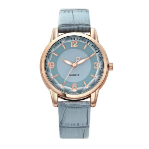 [READY STOCK]Fashion Ladies Quartz Watch Two-Color High-End Simple Round Simple Watch Men Jam Tangan Lelaki手表