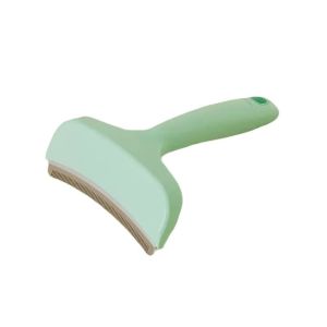 DISSENSION COLLOQUY59UY5 Plastic Tooth Cat Detangling Brush Arched Head Anti Tangle Pet Hair Trimming Portable Washable Dog Brushing Comb for Pet Hair Care