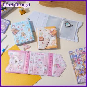 Fanzi 1 Piece 36 Pocket 3 Inch Idol Card Binder Collection Book Cute PVC Photo Album Cartoon Photocard Storage Case
