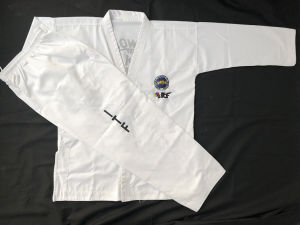 Embroidery ITF Taekwondo Clothing Children Training Suit Twill Taekwondo Training Suit