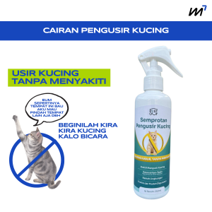 Cairan Pengusir Kucing Bahan Alami dan aman semprotan Pengusir Kucing tanpa menyakiti 250ml