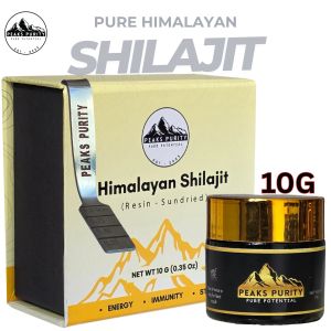 100% Natural Himalayan Shilajit Resin with Free Spoon– Premium Quality Malaysian Lab Approved Free Spoon