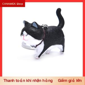 CS Mới đáng yêu mèo con mèo Keychain Keyring túi xách mặt dây chuyền trang trí trẻ em Đồ chơi Quà Tặng