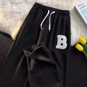 Korean style wide leg loose oversized pants aesthetic pants for women