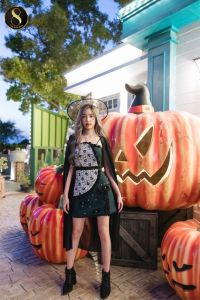 8 Studio Brand เสื้อผ้าแบรนด์แท้การันตี มินิเดรส สายเดี่ยวสีเขียวขี้ม้า งานนี้ต้องเซ็กซี่นะจ๊ะสาวๆ