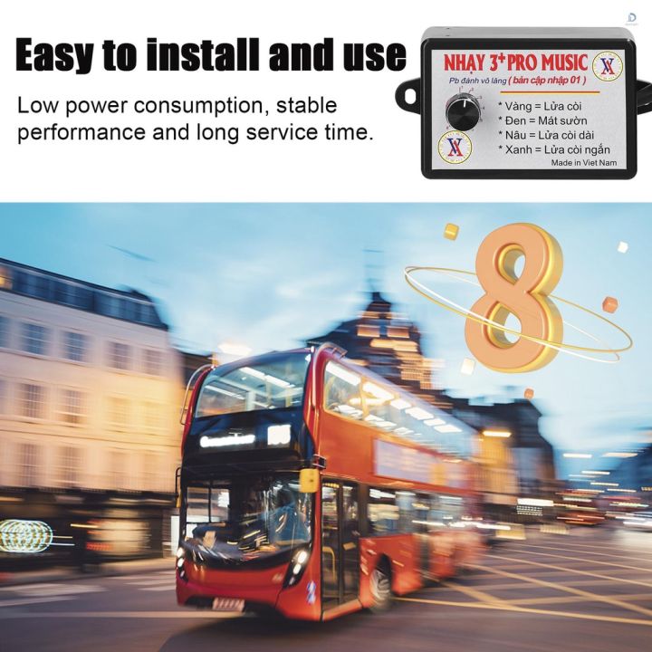 【COD】 ️1 Pc - Nhay 3+ Pro Music Rapid Horn Relay 12-24V (8/12/15/25 ...