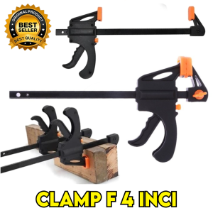 Clamp 4 Inch Penjepit Catok Klem F Alat Jepit Kayu Bisa Cod