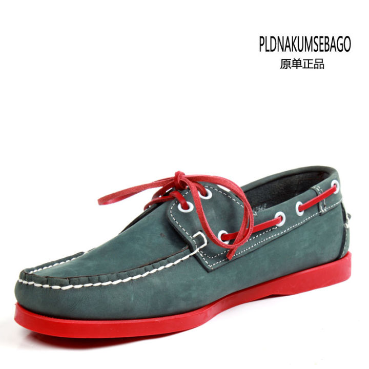 Original single authentic boat shoes P SEBAGO boat shoes foreign trade handmade British shoes tide brand leather shoes