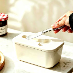 【APEX】Large Butter Container Butter Box Sealed Storage Box With Butter Cutter Tool For Homeuse Kitchen