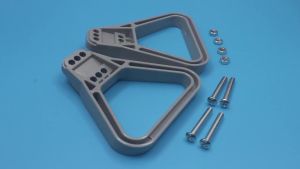 175A 600V Winch Connector Battery Handle Puller. (2 Pieces) (Gray)