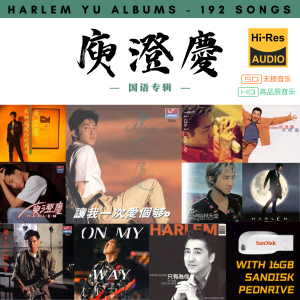 [192首] Pendrive Song 音乐USB 庾澄庆国粤语专辑 mp3 超高音质 16gb 流畅播放 Harlem Yu Songs 车载音乐