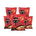 Lốc 5 Gói Mì Cay Hàn Quốc Shin Ramyun Nongshim (120g / Gói). 