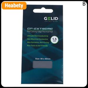 【2-3 days delivery】 GELID 15W MK Silicone Grease Thermal Pad for Graphics Card Processor Fast Cooling Pad for Desktop Laptop DIY Maintenance