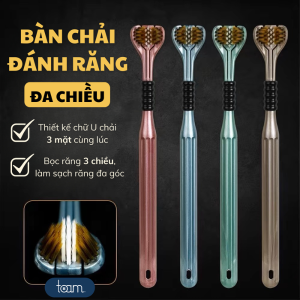 [FULLBOX] Bàn Chải Đánh Răng Đa Chiều Chải 3 Mặt Hộp 4 Chiếc Lông Mềm Vệ Sinh Sạch Mọi Mảng Bám Chăm Sóc Tốt Răng Miệng
