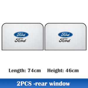 Magnetic Car Sunshade Curtain Breathable And Anti-direct Sun Car Visor Window cover Suitable for Ford ranger wildtrak Mondeo Fiesta Focus ExplorerTerritory Escort  Kuga Everest