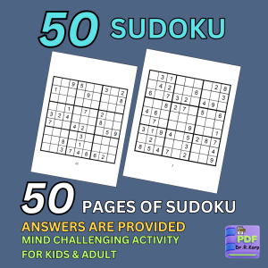 [PDF] 50 Sudoku For Kids & Adults Mind Challenging sudoku pdf