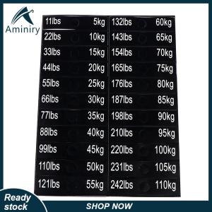 Aminiry[Love sports] 1Sheet Gym Equipment Weight Sticker Labels Power Equipment Label