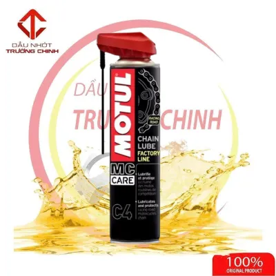 [HCM]Dưỡng sên xịt sên bảo dưỡng sên Motul C4 400ml
