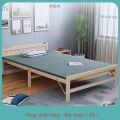 Giường gỗ thông gấp gọn không cần lắp đặt - Giường gỗ xếp gọn - Giường gấp đôi - 5 kích thước - kèm ảnh thật từ khách hàng.
